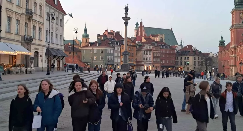 Zwycięzcy z Lublina na wycieczce w Warszawie / Foto: mat. pras.