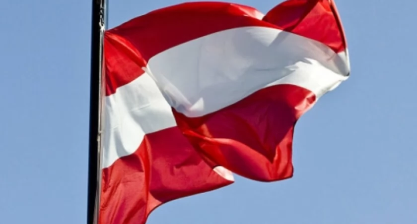 Zdjęcie flagi Austrii/ Twitter.com Ukrinform