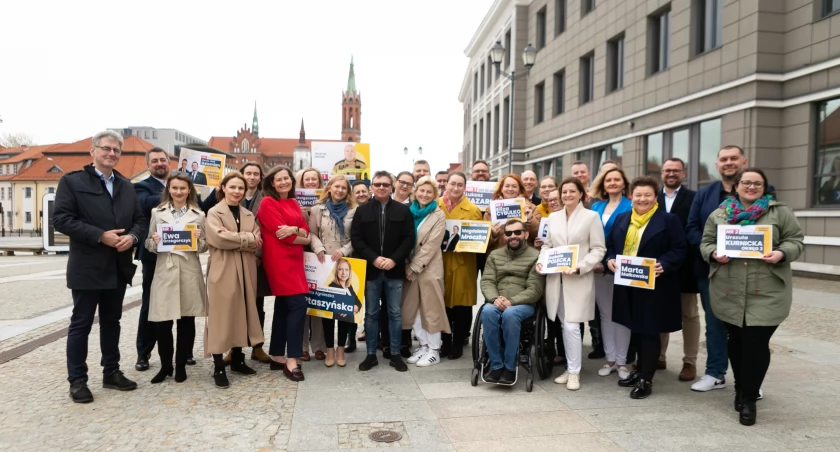 Zdjęcie działaczy Polski 2050 / Foto: mat. pras.