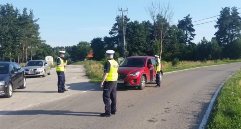 Kontrola trzeźwości kierowców w województwie podlaskim / Foto: KWP w Białymstoku