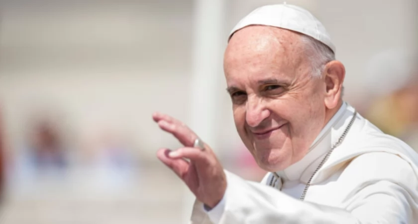 Zdjęcie papieża Franciszka I/ Twitter.com Ukrinform