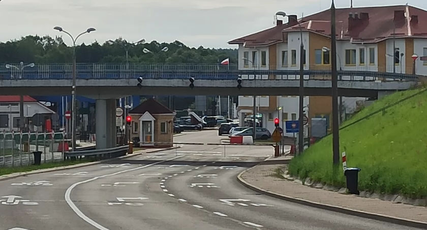 Zdjęcie przejścia granicznego w Bobrownikach/ DDB
