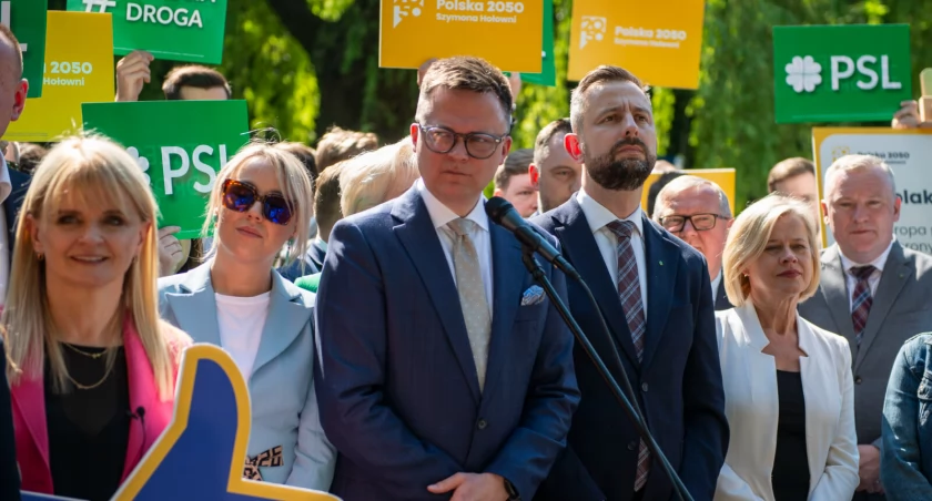 Zdjęcie polityków Trzeciej Drogi/ Polska 2050