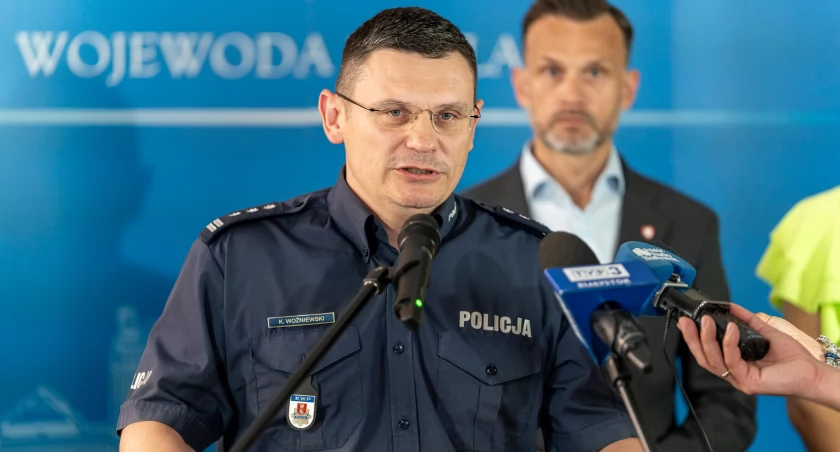 Zdjęcie z konferencji prasowej w Podlaskim Urzędzie Wojewódzkim / Foto: PUW