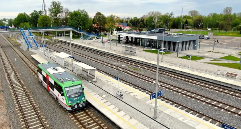 Stacja kolejowa w Bielsku Podlaskim / Foto: PKP PLK