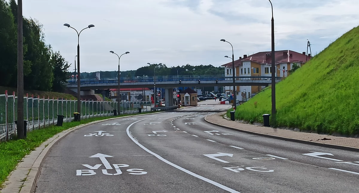 Zdjęcie przejścia granicznego w Bobrownikach/ DDB