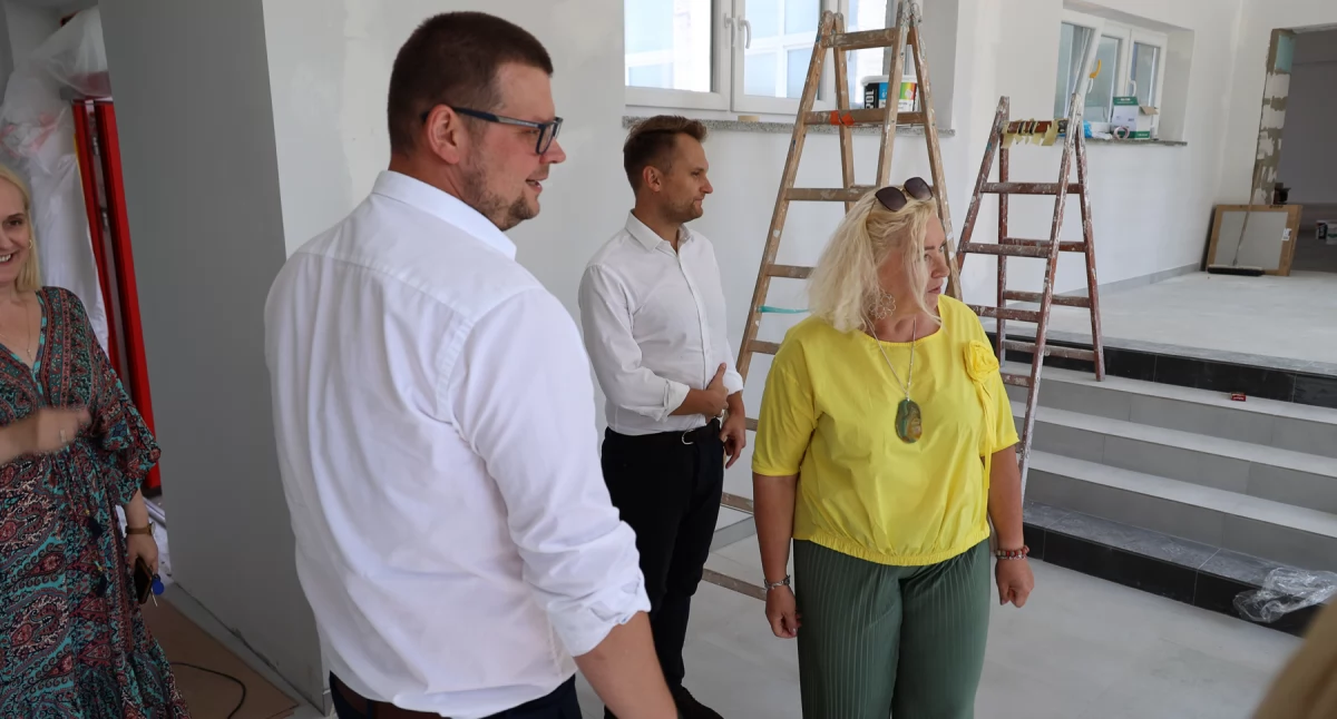 Zdjęcie z wizyty w ZSE / Foto: UM w Białymstoku