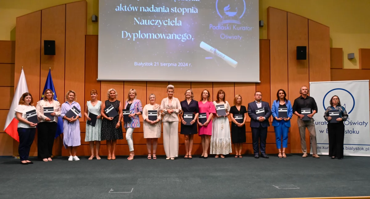 Zdjęcie z uroczystości / Foto: UM w Białymstoku