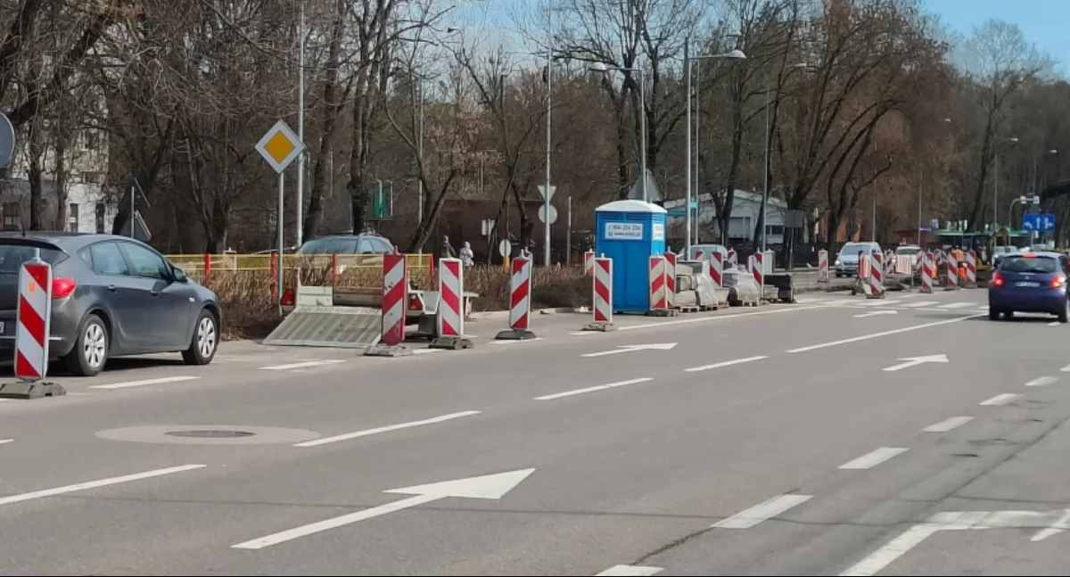Zdjęcie robót drogowych/ DDB