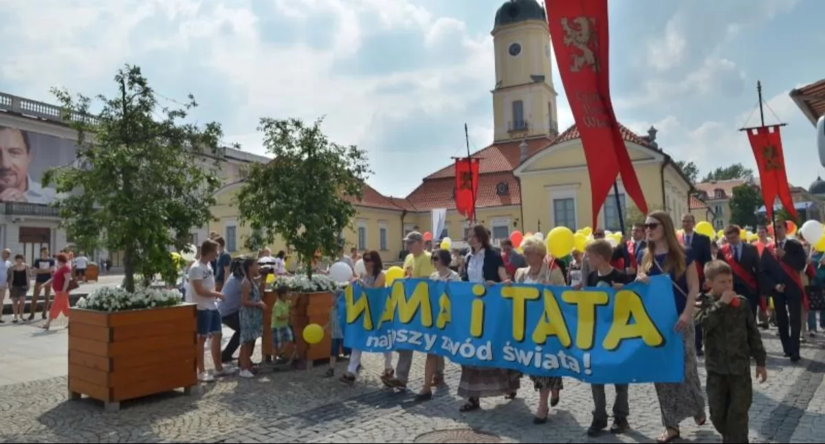 Zdjęcie z Marszu Życia i Rodziny, który rok temu przeszedł ulicami Białegostoku