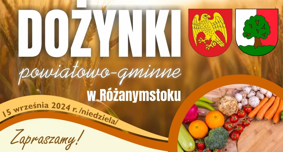 Wiadomości, Dożynki powiatowo gminne Różanymstoku - zdjęcie, fotografia