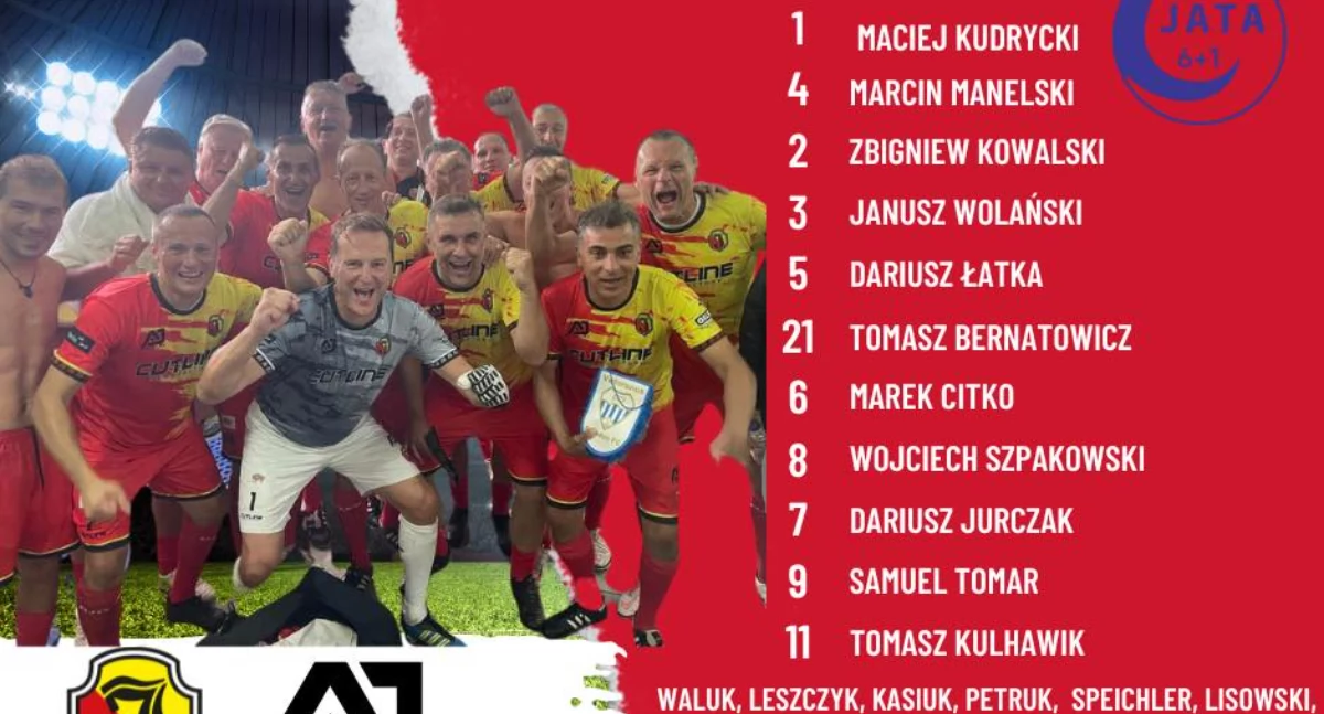 Zdjęcie grafiki zapraszającej na mecz/ Facebook.com/ Allstars Jagiellonia