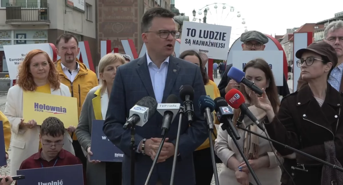 Koalicja runie? Hołownia: Jesteśmy w niej dla wartości, nie dla stołków! [WIDEO]