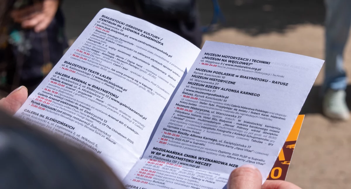 Szczegółowy harmonogram Nocy Muzeów w Białymstoku