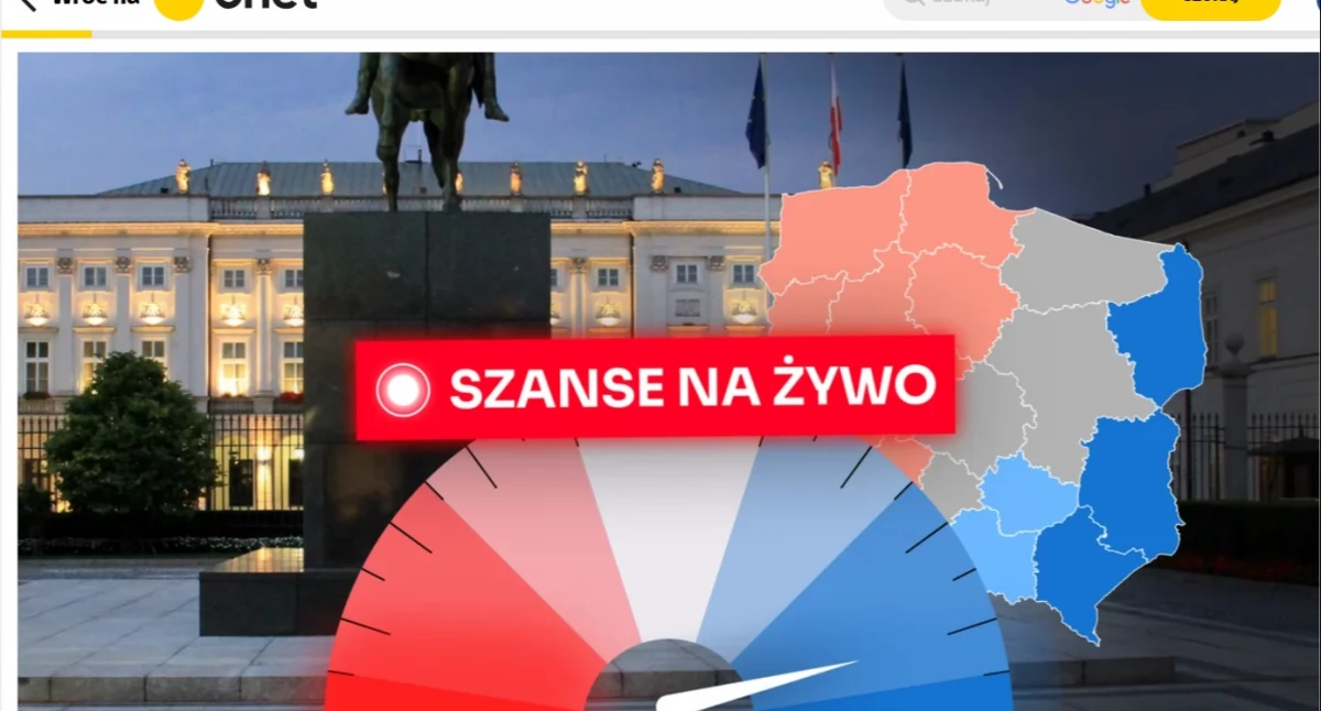Wybory prezydenckie: Late poll i cząstkowe wyniki wyborów: Nawrocki prezydentem elektem na 92 procent! (WIDEO)