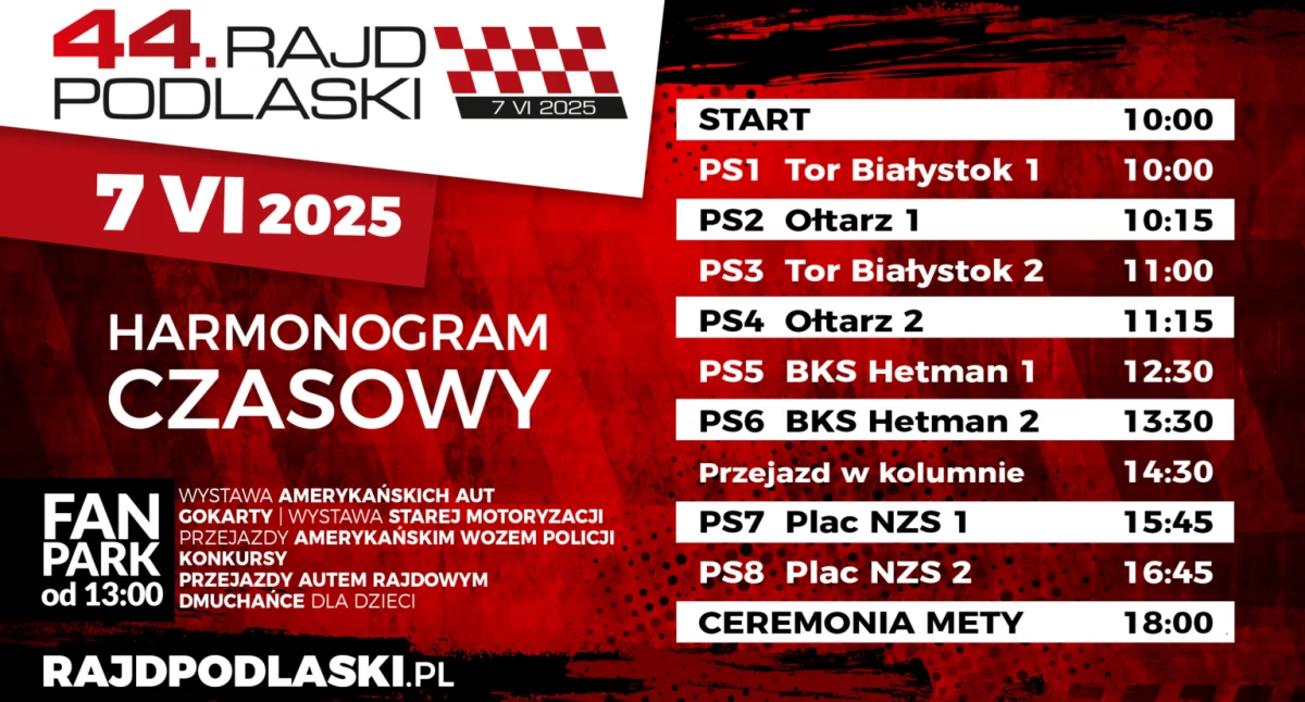 Plakat imprezy. 