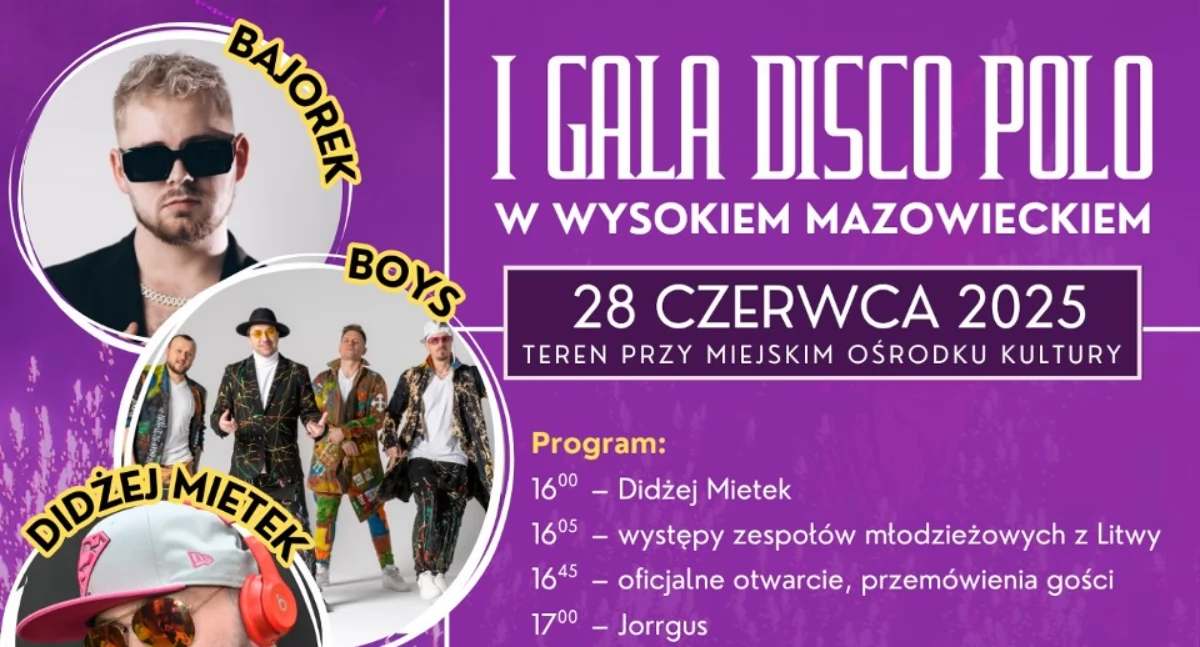 Plakat imprezy. 