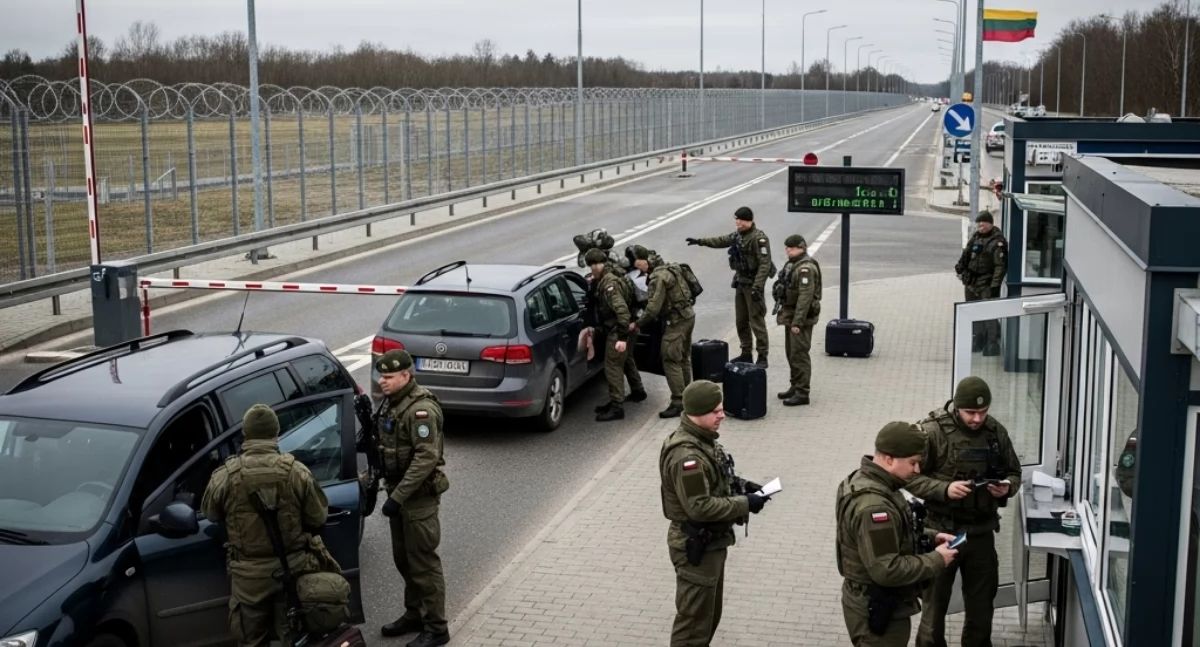 Kontrole na granicy polsko-litewskiej: dlaczego wprowadzone i jak wpłyną na Podlasie? (WIDEO)