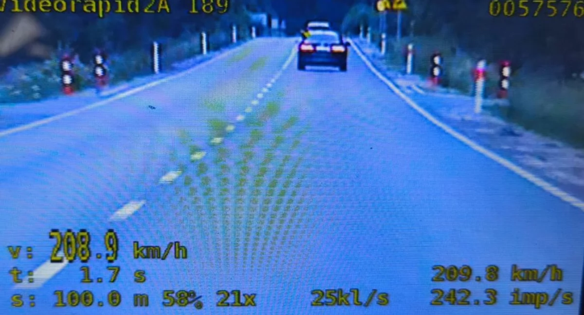 Zrzut ekranu wideorejestratora / KPP w Bielsku Podlaskim