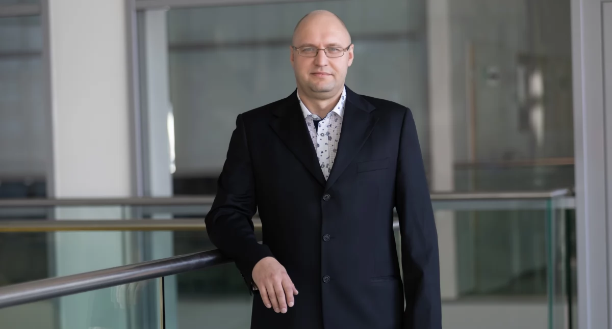 Prof. Piotr Miluski / Fot. Dariusz Piekut/Politechnika Białostocka