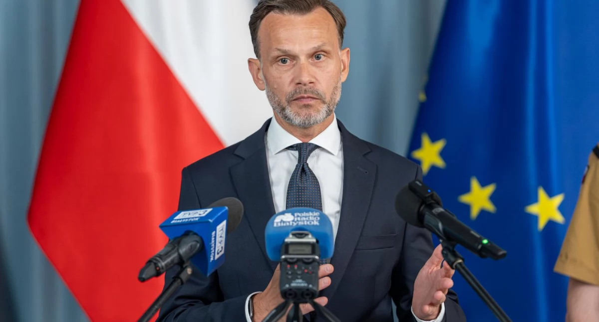 Wojewoda podlaski Jacek Brzozowski / Fot. PUW