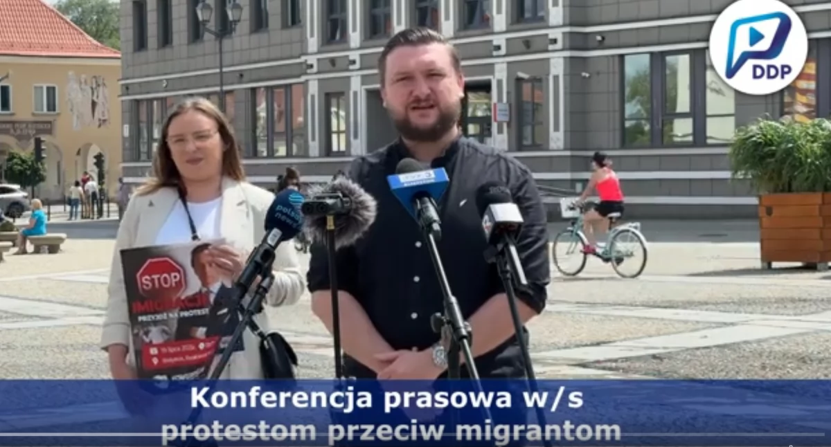 Stop imigracji na Rynku Kościuszki! Protesty w Suwałkach, Augustowie, Bielsku Podlaskim, Zambrowie i Łomży (WIDEO)
