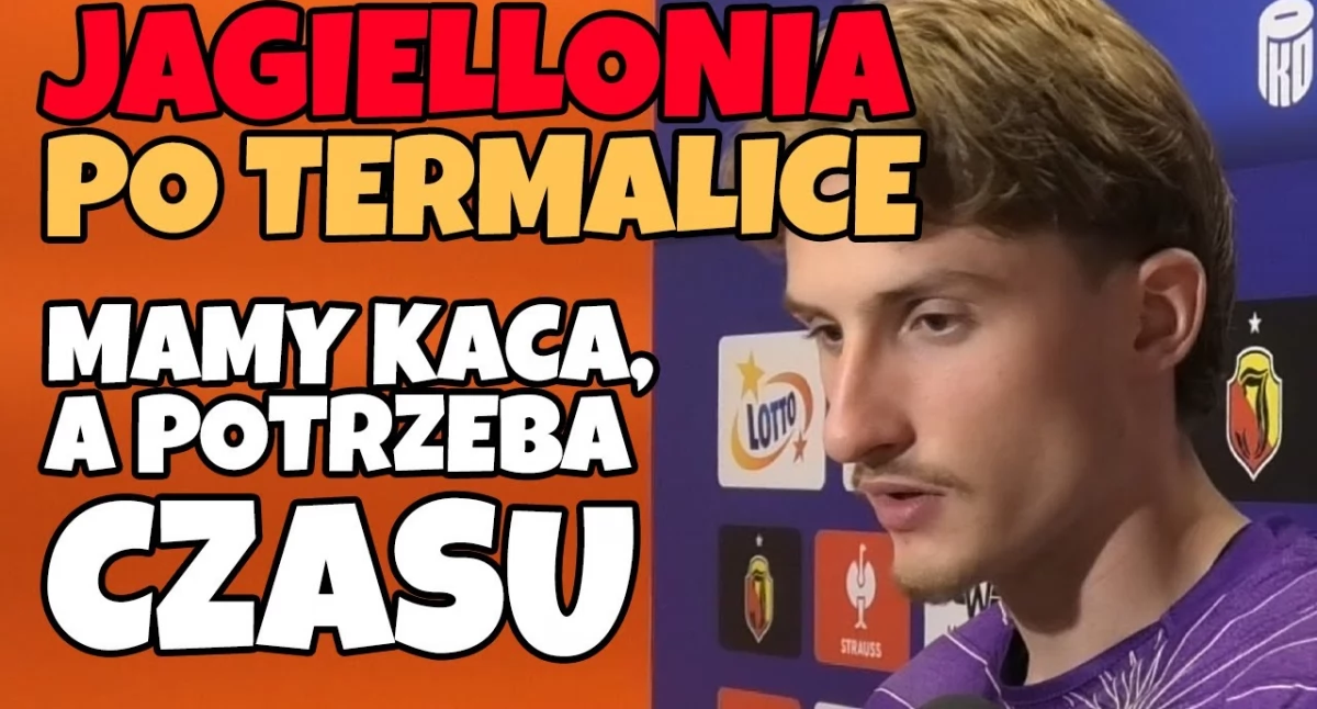 Jagiellonia po Termalice: szok, niedowierzenie, obawa, nadzieja. Co mówią piłkarze i trener? (WIDEO)