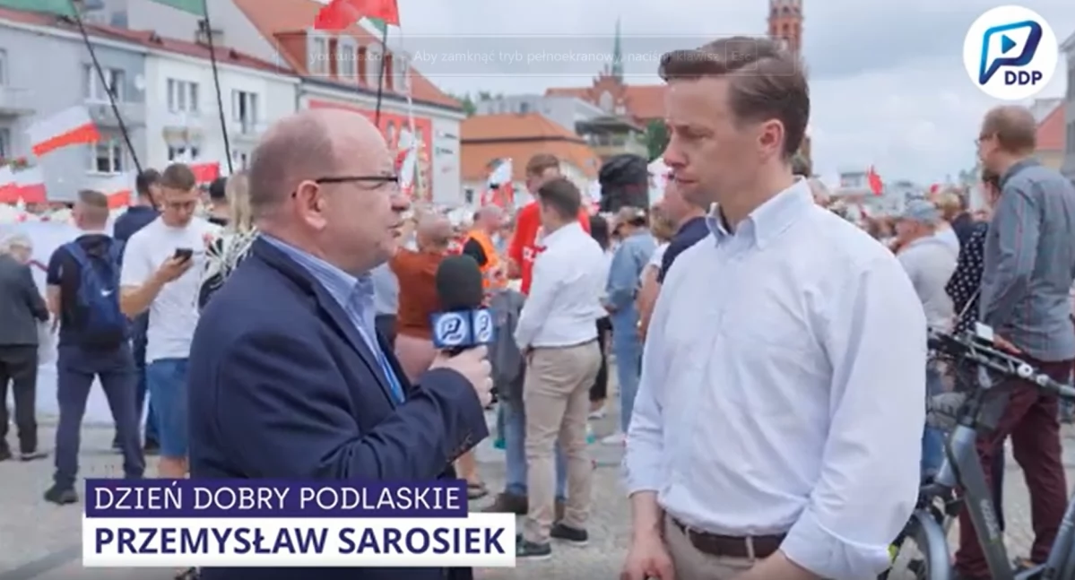 Krzysztof Bosak: Ściągajmy do Polski Polonusów. Przejście graniczne na Podlasiu trzeba otworzyć