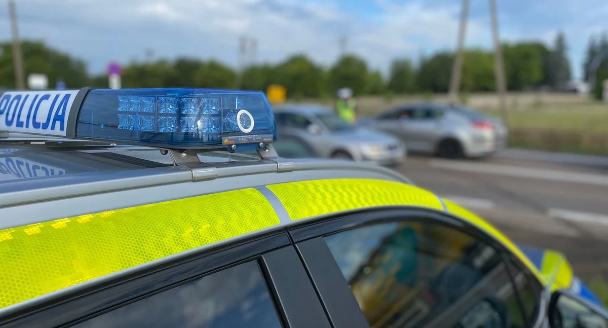 Kontrola policyjna / Fot. podlaska policja