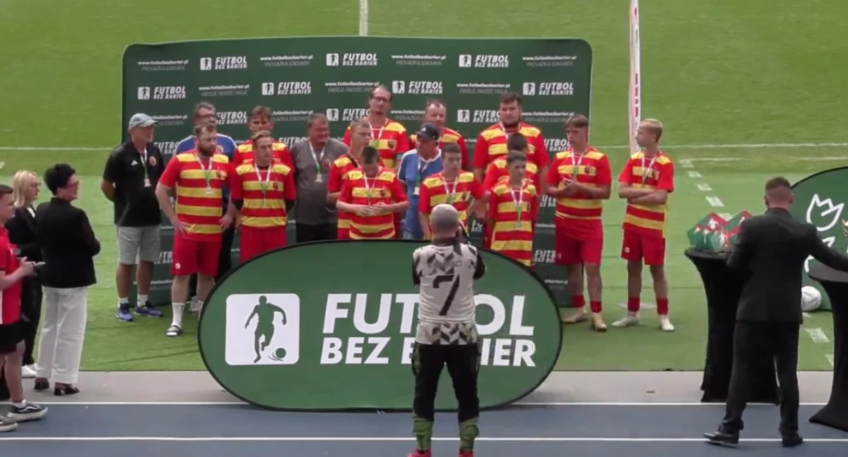 Fot. Jagiellonia Futsal Białystok / Zespół żółto-czerwonych zajął czwarte miejsce w turnieju na Stadionie Śląskim 
