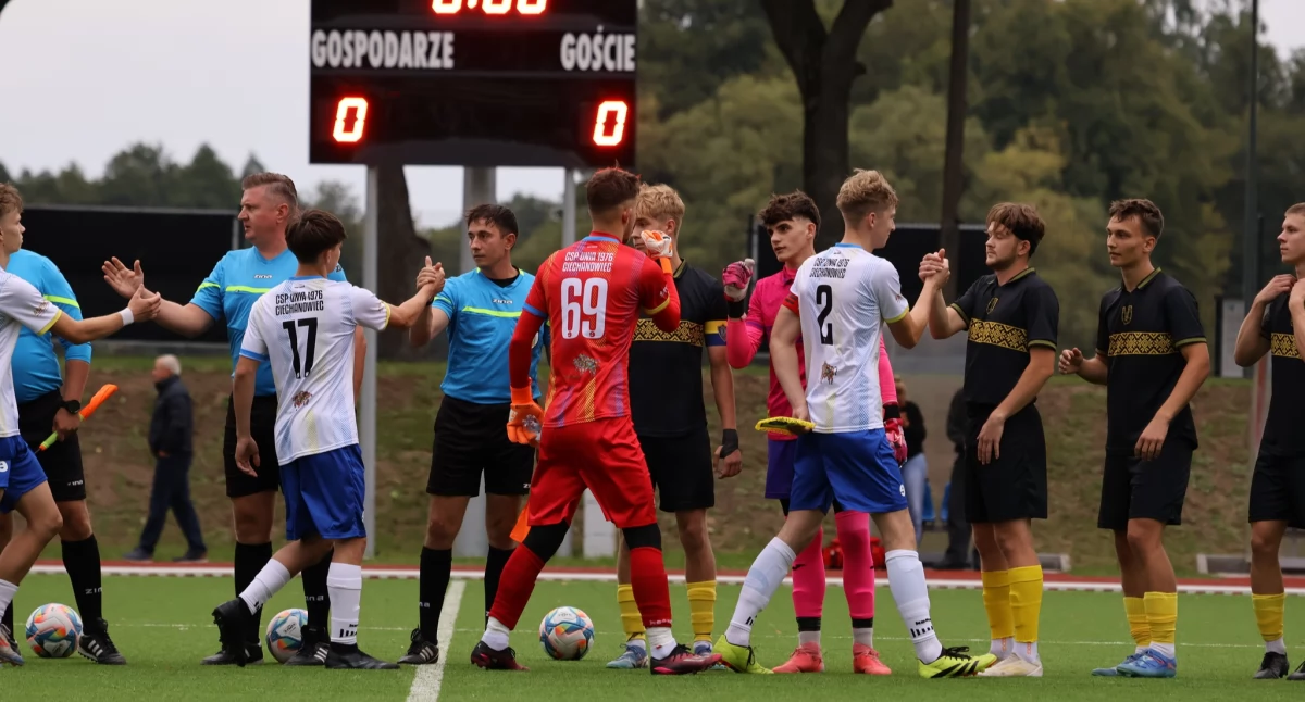 W derby Ciechanowca zagrały przeciw sobie dwie Unie / Fot. CSP Unia Ciechanowiec 