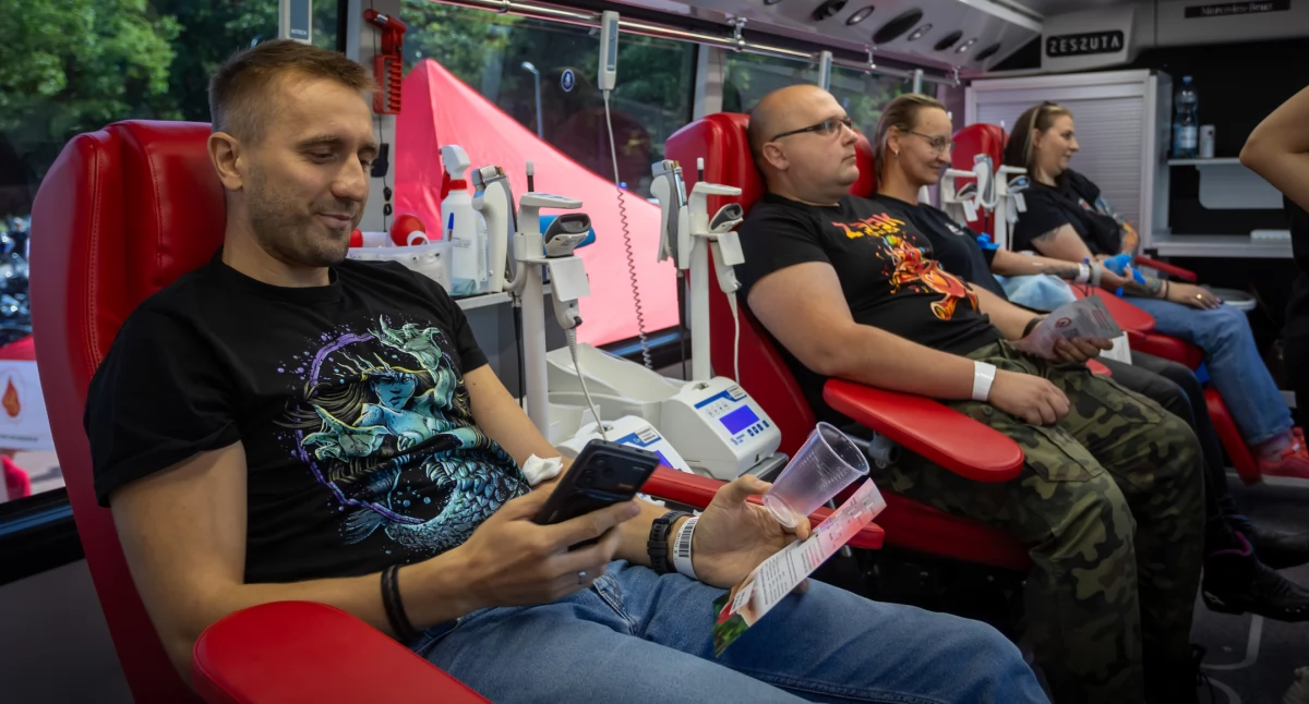 Akcja Motoserce / Fot. Dariusz Piekut/PB