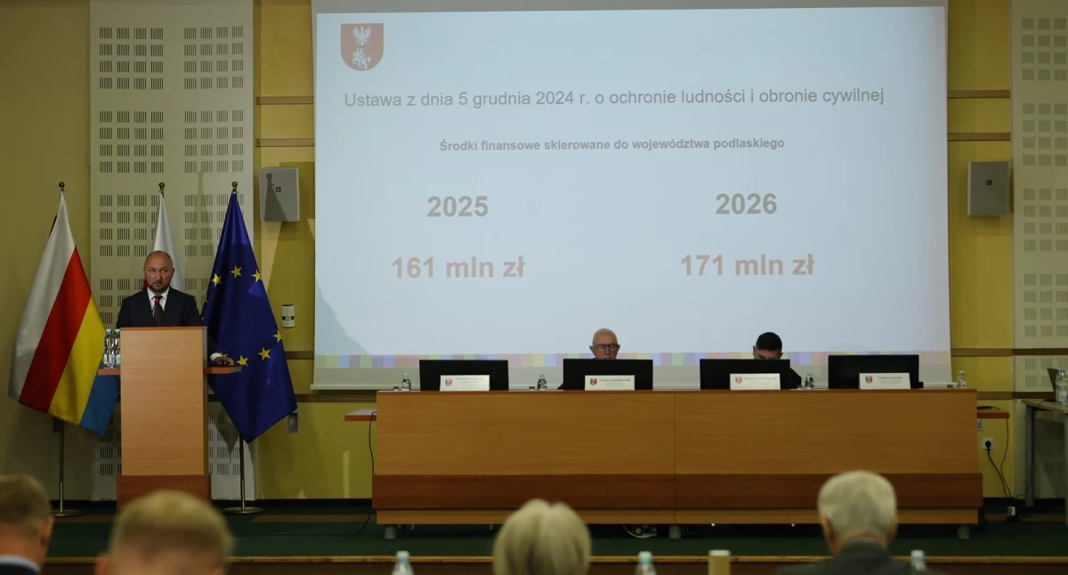 Sejmik podlaski apeluje o więcej środków na obronność - po kłótni, ale zgodnie. Niestety był i kabaret (WIDEO)