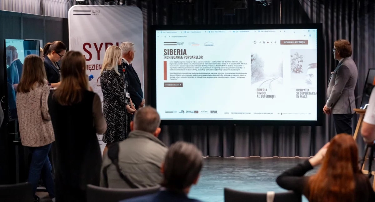 Briefing prasowy w Muzeum Pamięci Sybiru / Fot. UM w Białymstoku