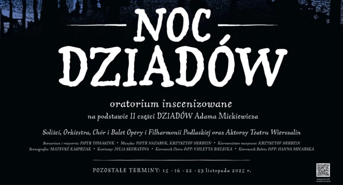 Mickiewicz, Rossini i Penderecki: listopad pełen atrakcji w Operze Podlaskiej!