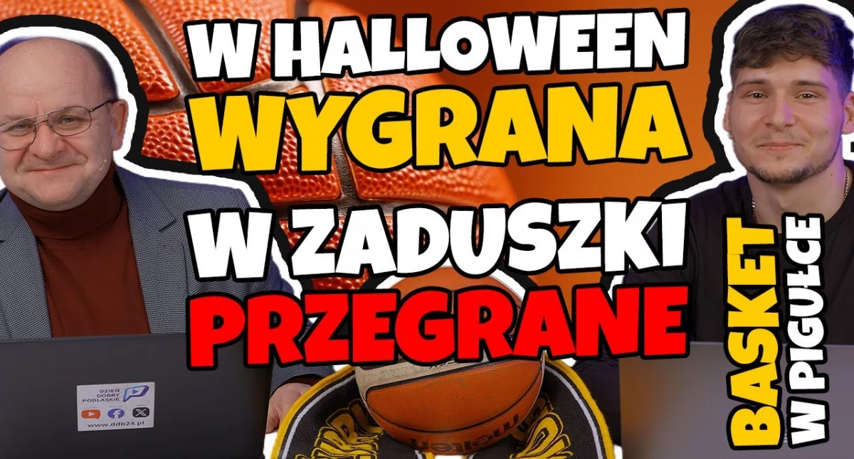 Basket w pigułce: W Halloween wygrana. W Zaduszki przegrane. Grały Żubry, Tur i Młode Żubry!