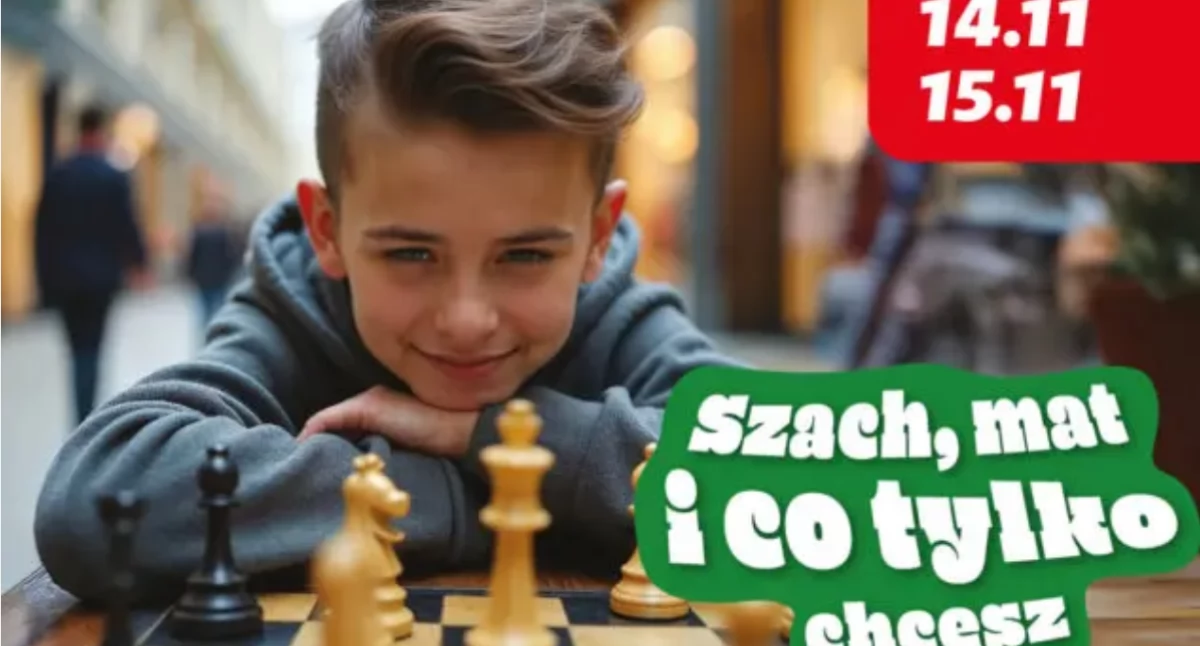 Błyskawiczne szachy z Mistrzem! Turnieje szachowe w Auchan Hetmańska