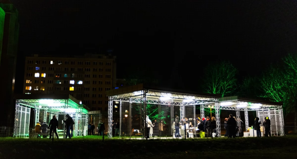 Studenci zbudowali własną oazę: Politechnika Białostocka otwiera zieloną strefę kultury