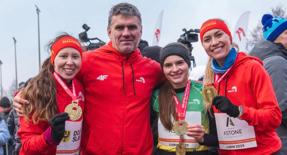 Podlaska dominacja na przełajach! Medale dla Podlasia Białystok i Prefbetu Łomża