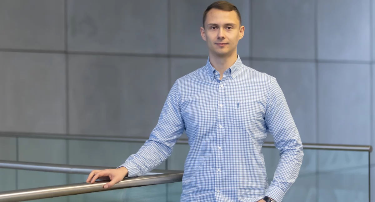 Dr inż. Michał Doroszko / Fot. Dariusz Piekut/Politechnika Białostocka