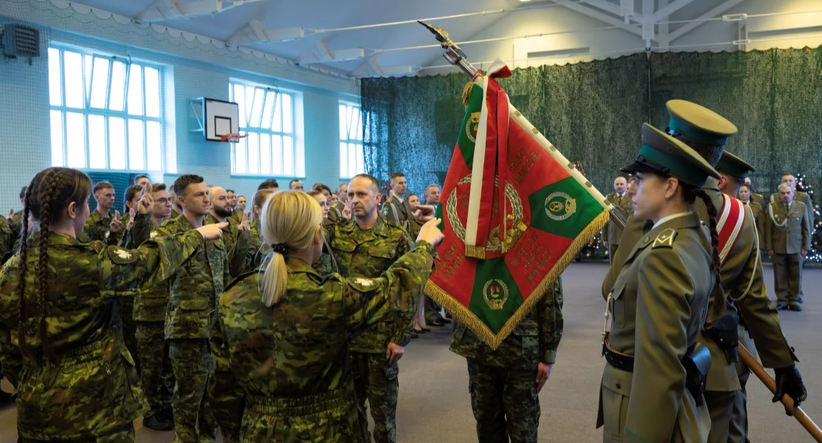 Ślubowanie / Fot. POSG