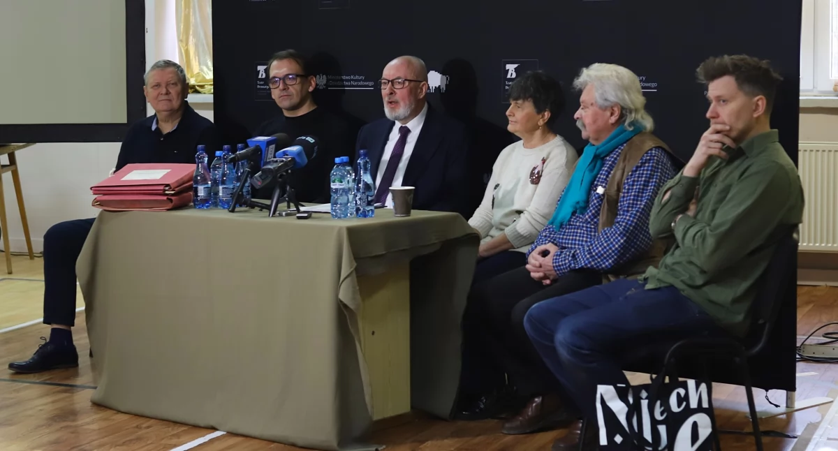 Konferencja prasowa dot. Archiwum Cyfrowego Teatru dramatycznego im. Aleksandra Węgierki w Białymstoku / Fot. mat. pras.