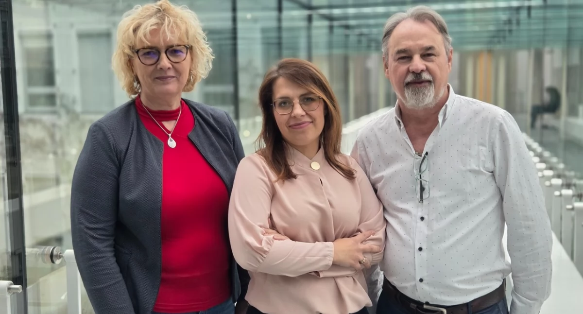 Prof. Beata Kalska-Szostko, dr Urszula Klekotka, prof. Dariusz Satuła / Fot. UwB