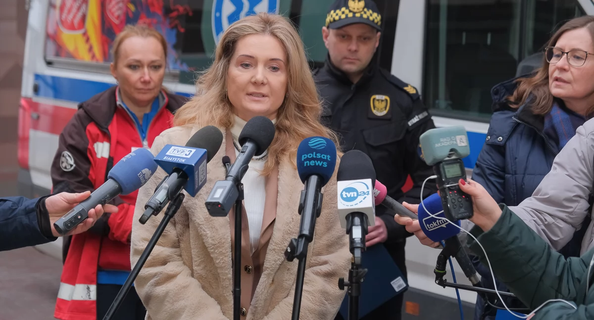 Zdjęcie z briefingu prasowego przed UDSK / Fot. mat. pras.