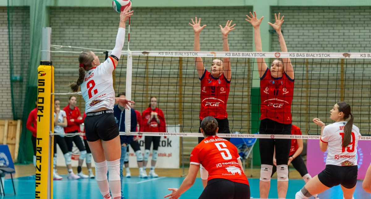 Fot. R. Kasabuła / Dominika Surlit (186 punktów w tym sezonie) w ataku! 