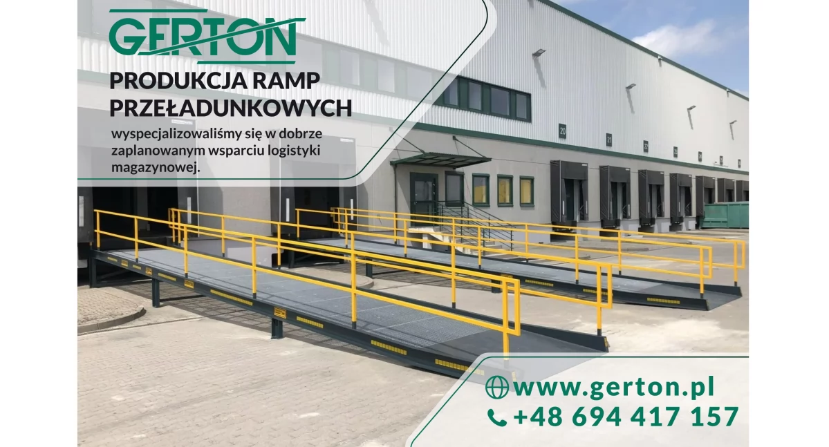 Artykuł Sponsorowany, Bezpieczeństwo pracy mobilnymi rampami przeładunkowymi kluczowe zasady Gerton - zdjęcie, fotografia