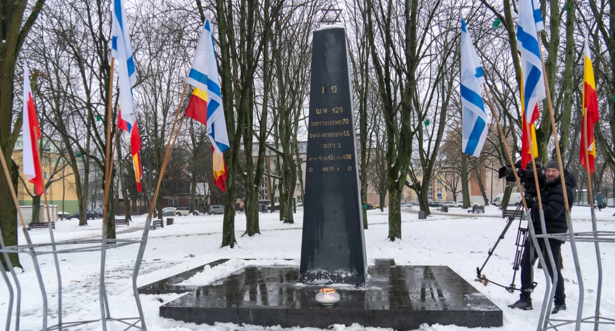 Pomniki Powstańców Getta / Fot. UM w Białymstoku