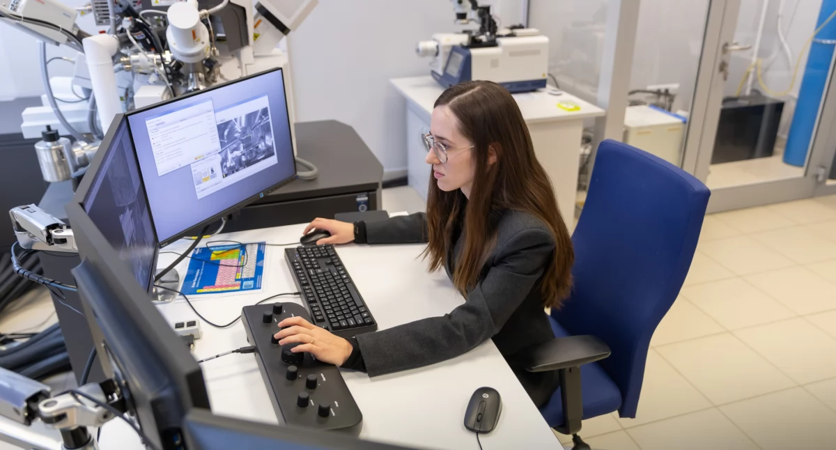 Centrum Badań Mikroskopowych / Fot. Dariusz Piekut/PB
