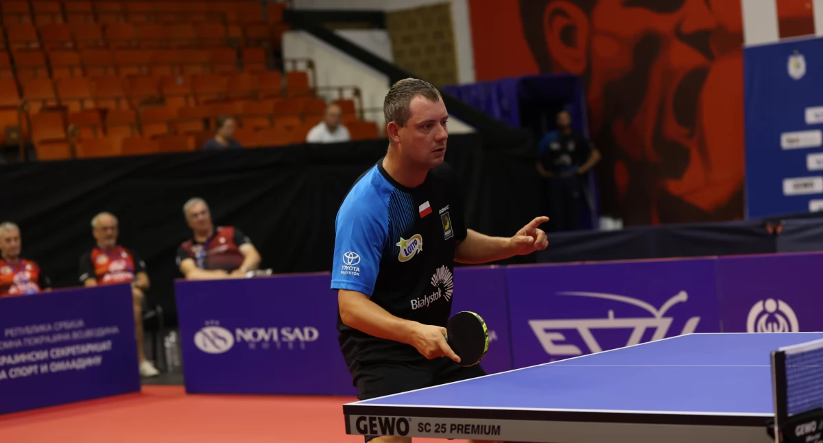 Tenis stołowy, Dojlidy przed szansą rehabilitację białostoczanie przełamią opór Polonii Bytom - zdjęcie, fotografia