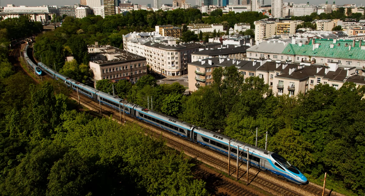 Pociągi PKP Intercity w Warszawie / Fot. mat. pras.